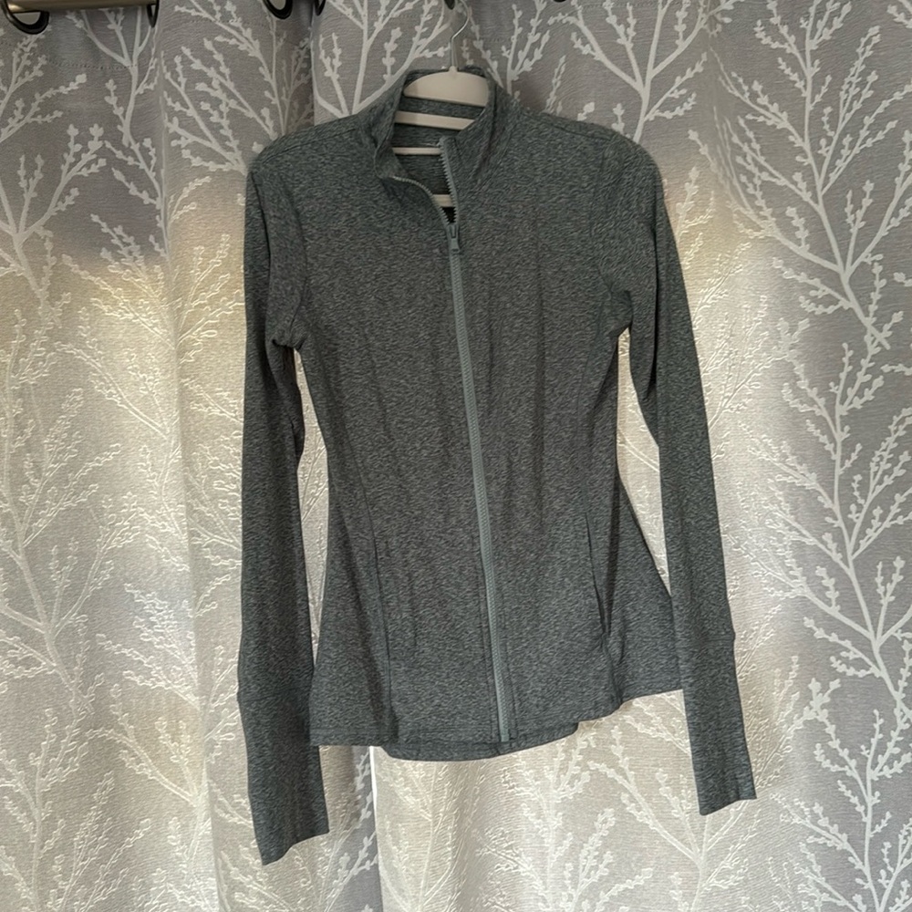 Gray Athletic “Align” Jacket - image 1